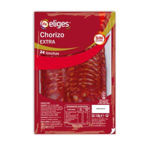 Chorizo extra lonchas 150 gr
